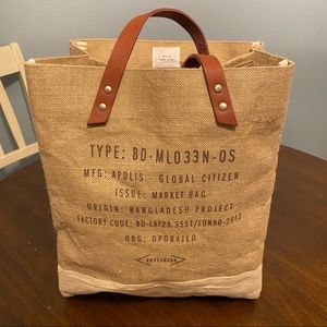 APOLIS GLOBAL CITIZEN market bag